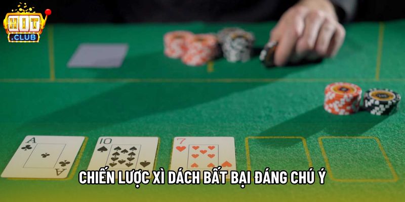 Chiến lược xì dách bất bại đáng chú ý Chiến lược xì dách bất bại đáng chú ý