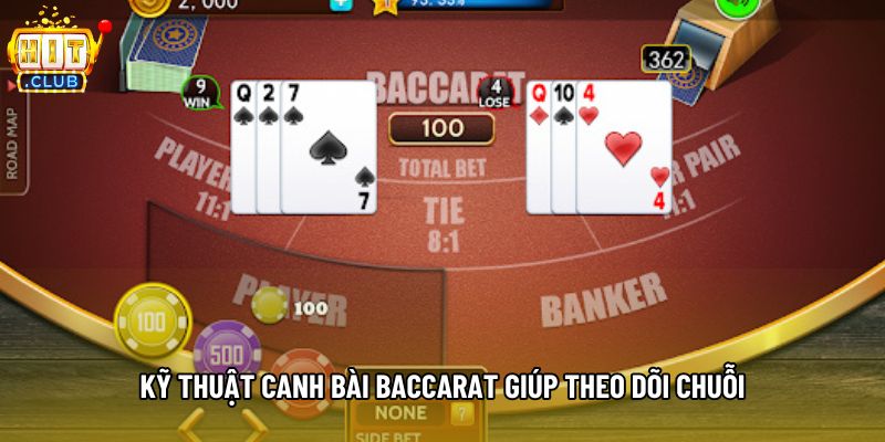Kỹ thuật canh bài baccarat giúp theo dõi chuỗi Kỹ thuật canh bài baccarat giúp theo dõi chuỗi
