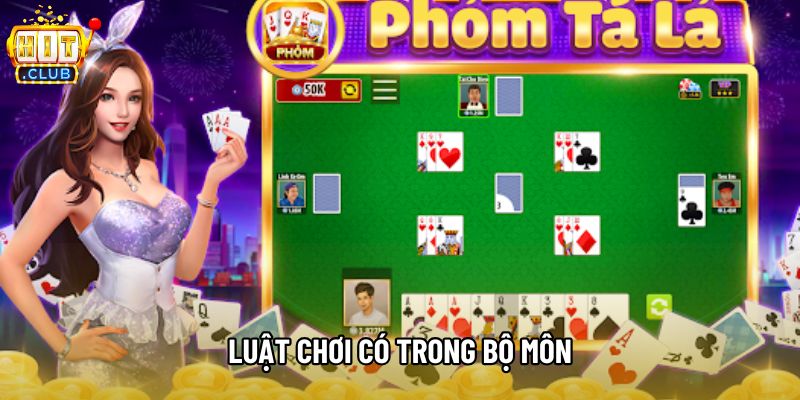 Luật chơi có trong bộ môn Luật chơi có trong bộ môn